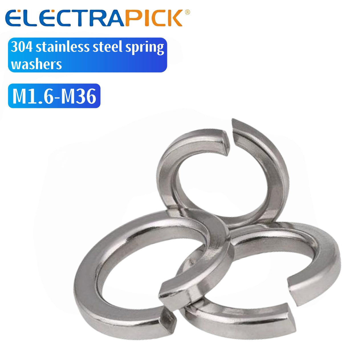 ELECTRAPICK 304 stainless steel spring washers