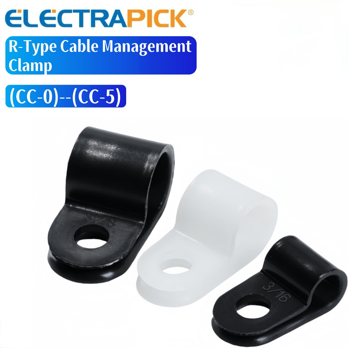 ELECTRAPICK R-Type Cable Management Clamp
