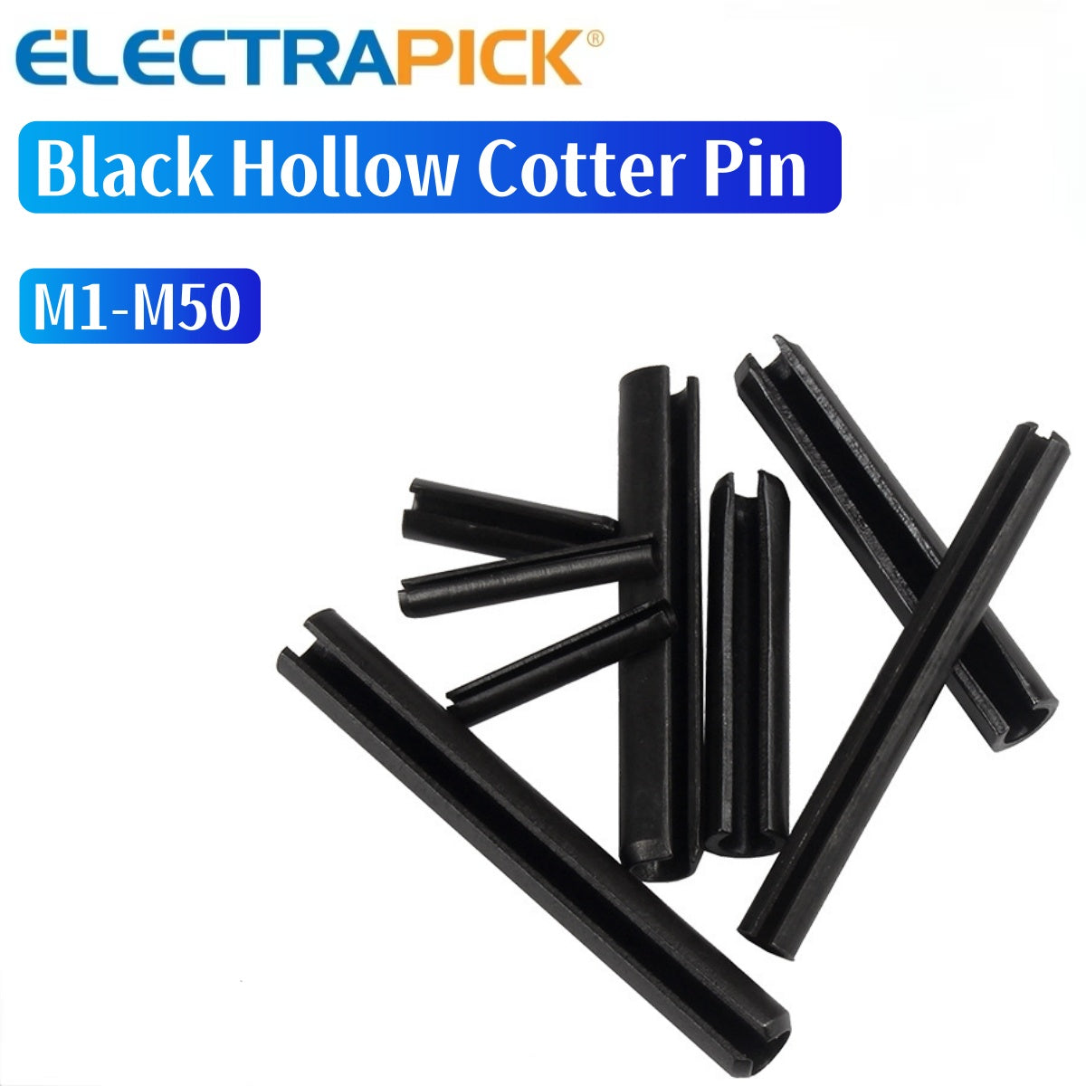 ELECTRAPICK Black Hollow Cotter Pin