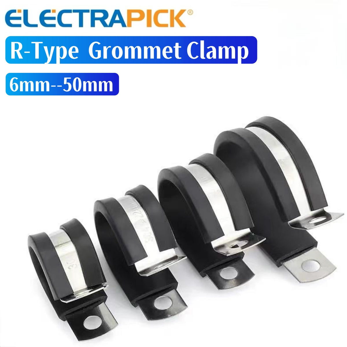 ELECTRAPICK R-Type Grommet Clamp