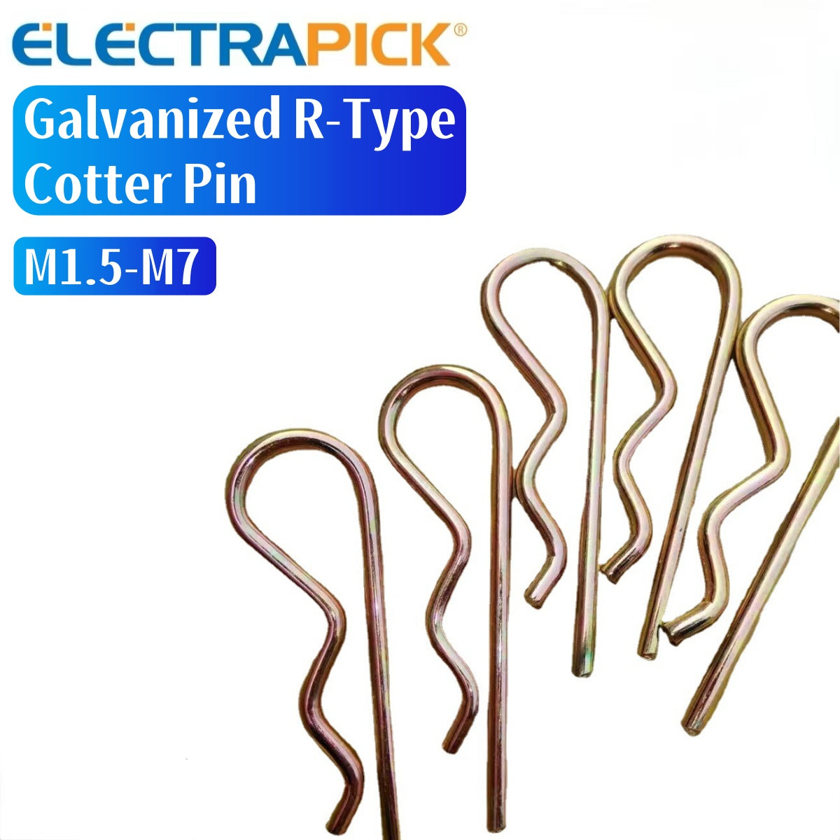 ELECTRAPICK Galvanized R-Type Cotter Pin