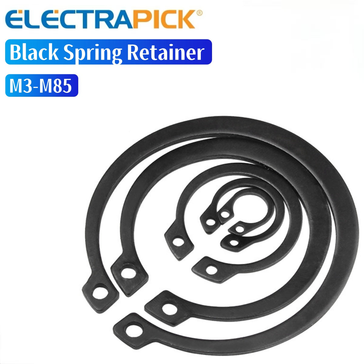 Socket Retainer Spring ELECTRAPICK Black Spring Retainer