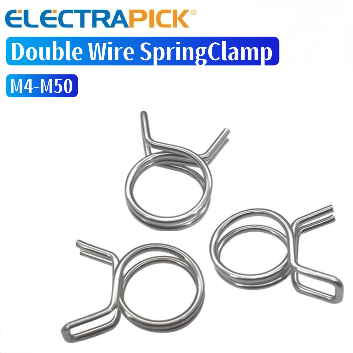 ELECTRAPICK Double Wire Spring Clamp